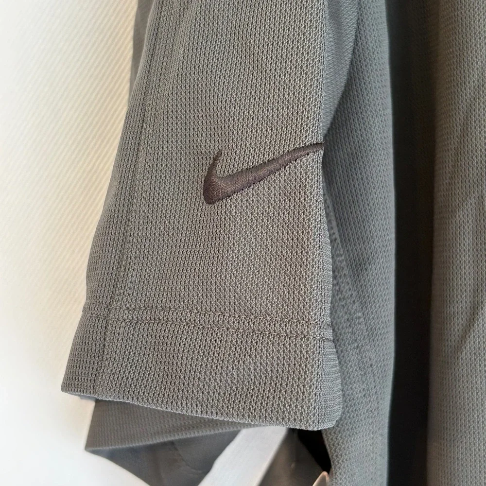 Nike Golf Dri-FIT Polo Shirt Mens XL Anthracite Grey Short Sleeve 266998-060 NWT